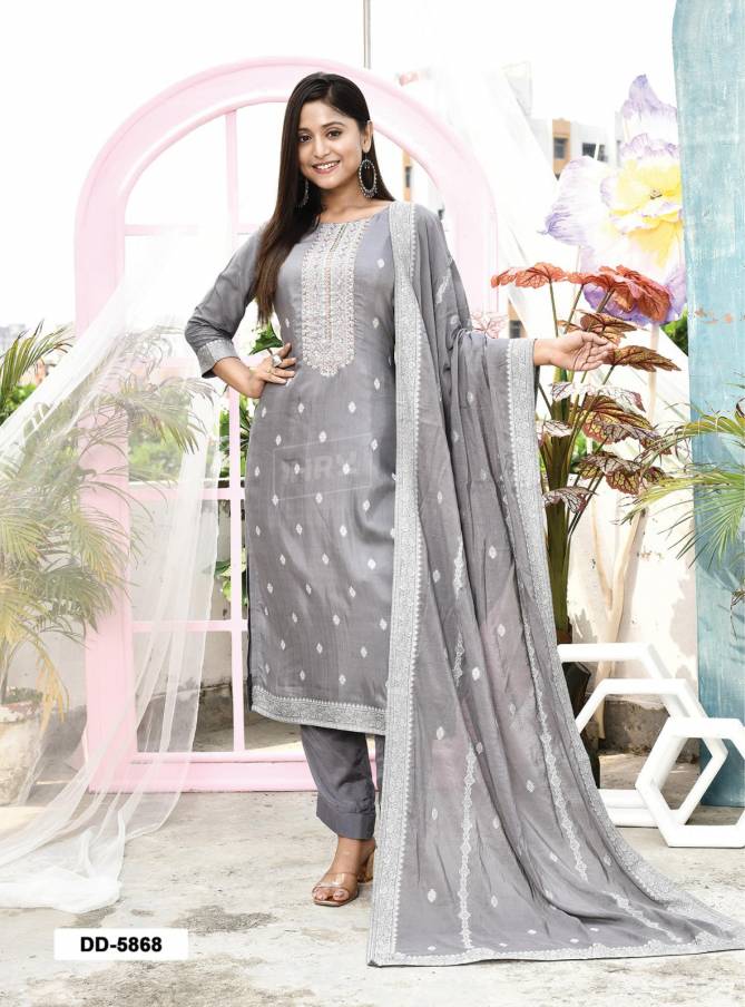 Sanskar Vol 6 By Hru Jacquard Work Muslin Designer Kurti With Bottom Dupatta Wholesale Online